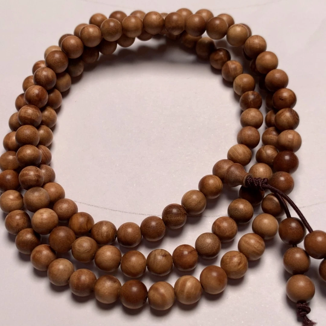 【闪购商品】檀香木手串/手链东加檀香6x 108