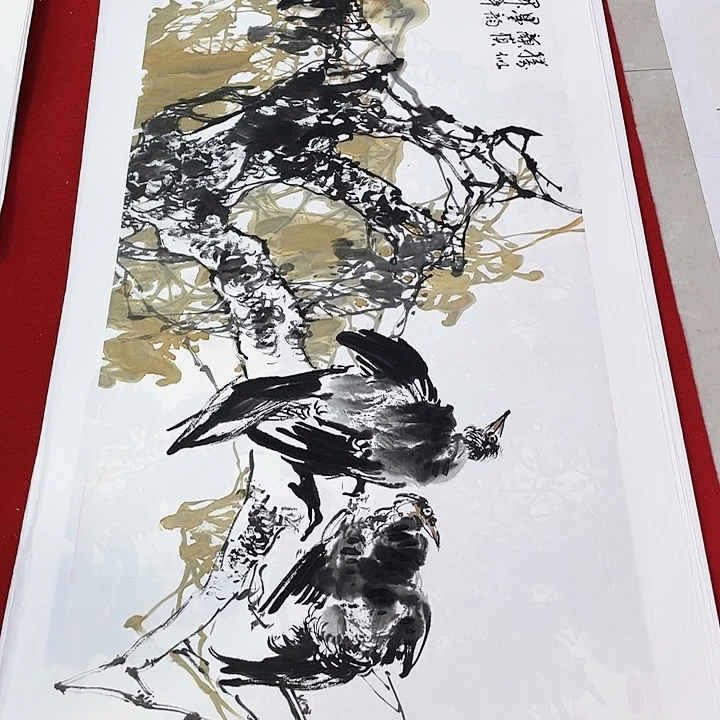 国画张圣敏先生纯手绘作品