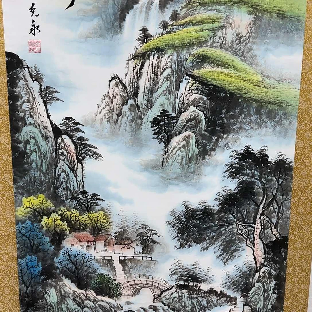 QA原创山水作品！带证书！限购一单