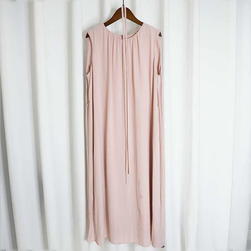 100%桑蚕丝建宏皱 · 新款桑蚕丝连衣裙 L8579