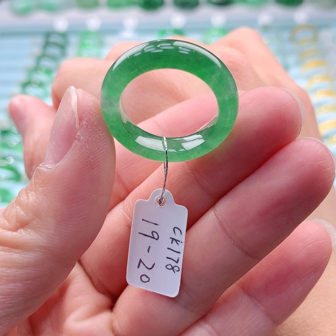 未镶嵌戒指翡翠A货缅甸翡翠