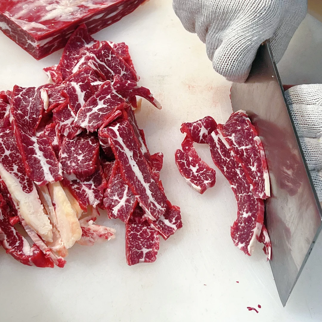 【火锅系列】齐齐哈尔谷饲安格斯牛肉(五花趾,撒撒米,眼肉芯,板腱)