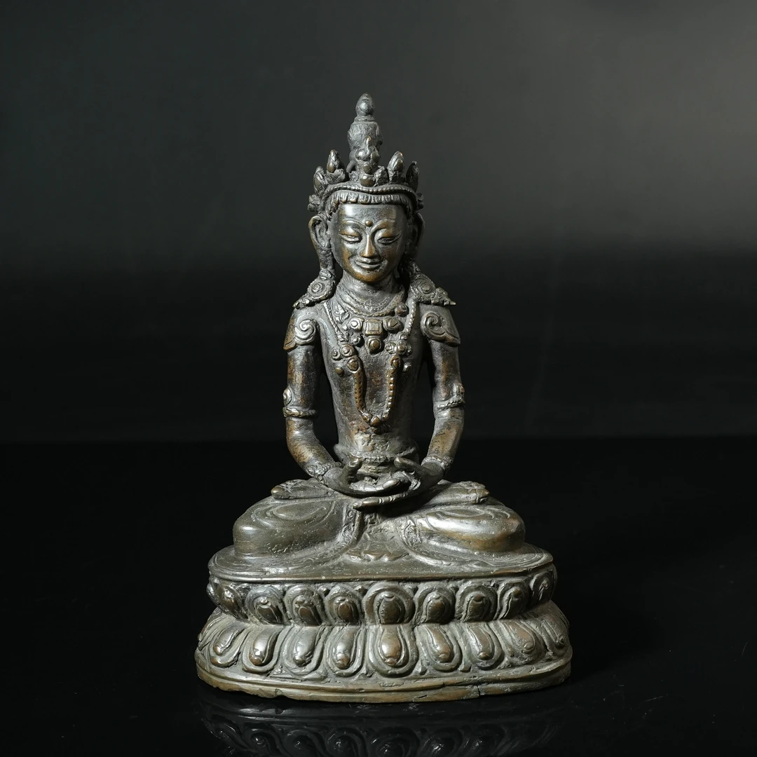 明无量寿坐像【铜杂精选】HYGLG250119025