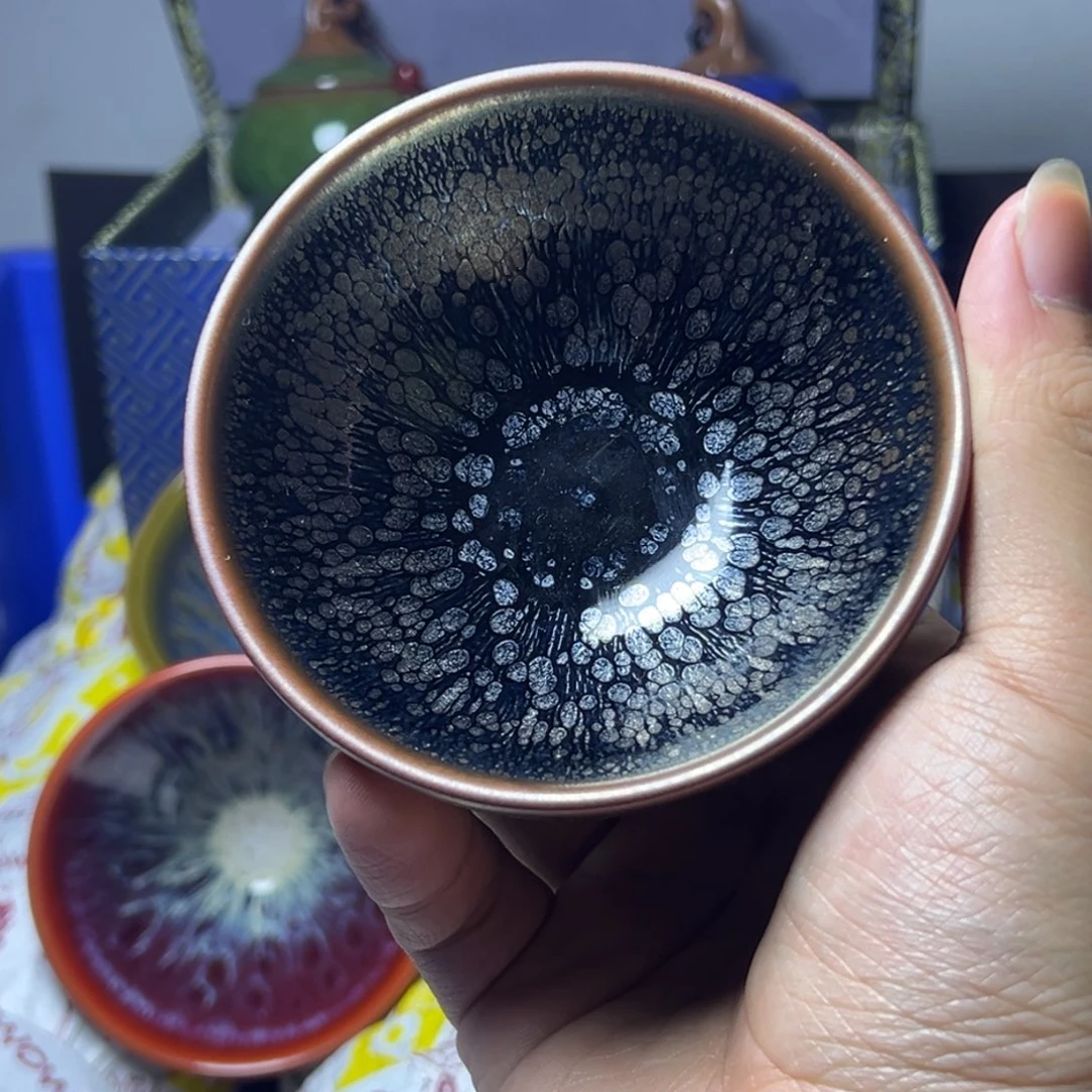 茶盏建阳建盏喝茶主人杯