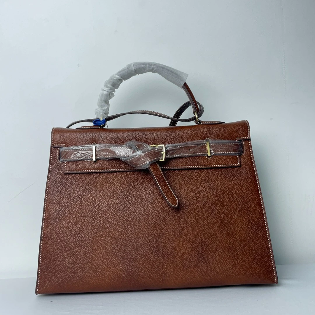 K35金棕色 福宝皮/金扣【点点精选】新款时尚轻奢百搭气质女包