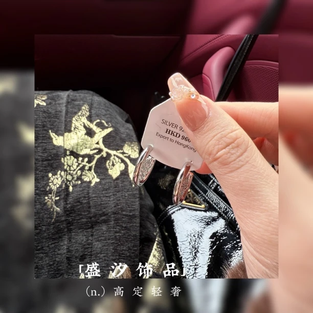 铜合金耳饰 「E20」你们懂得！必拍款高级感耳环