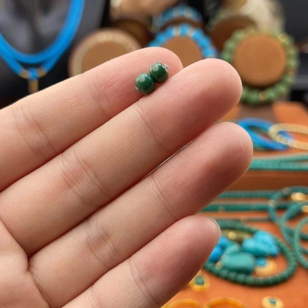 绿松石未镶嵌配饰