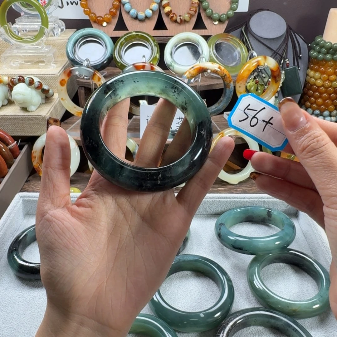 蛇纹石玉合金手镯