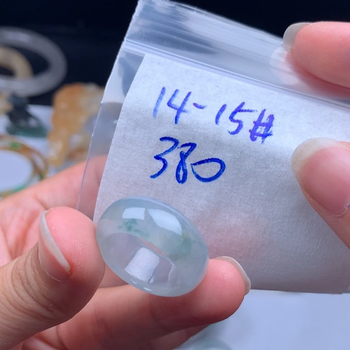 未镶嵌戒指翡翠戒圈