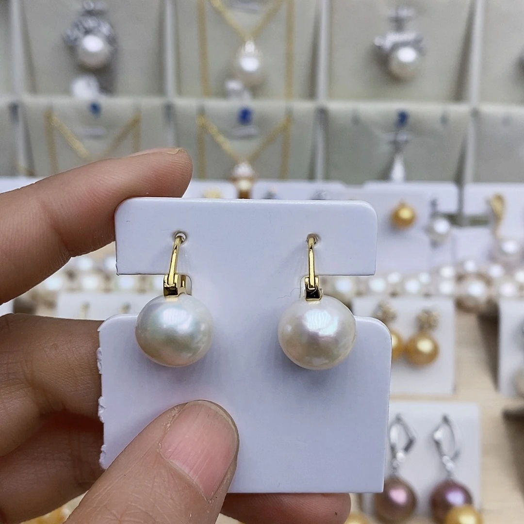 淡水珍珠颈饰银S925镶嵌