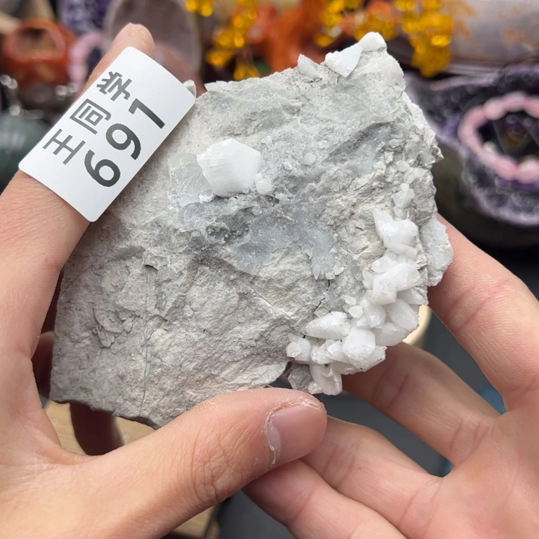 紫晶水晶摆件未镶嵌毛*?691