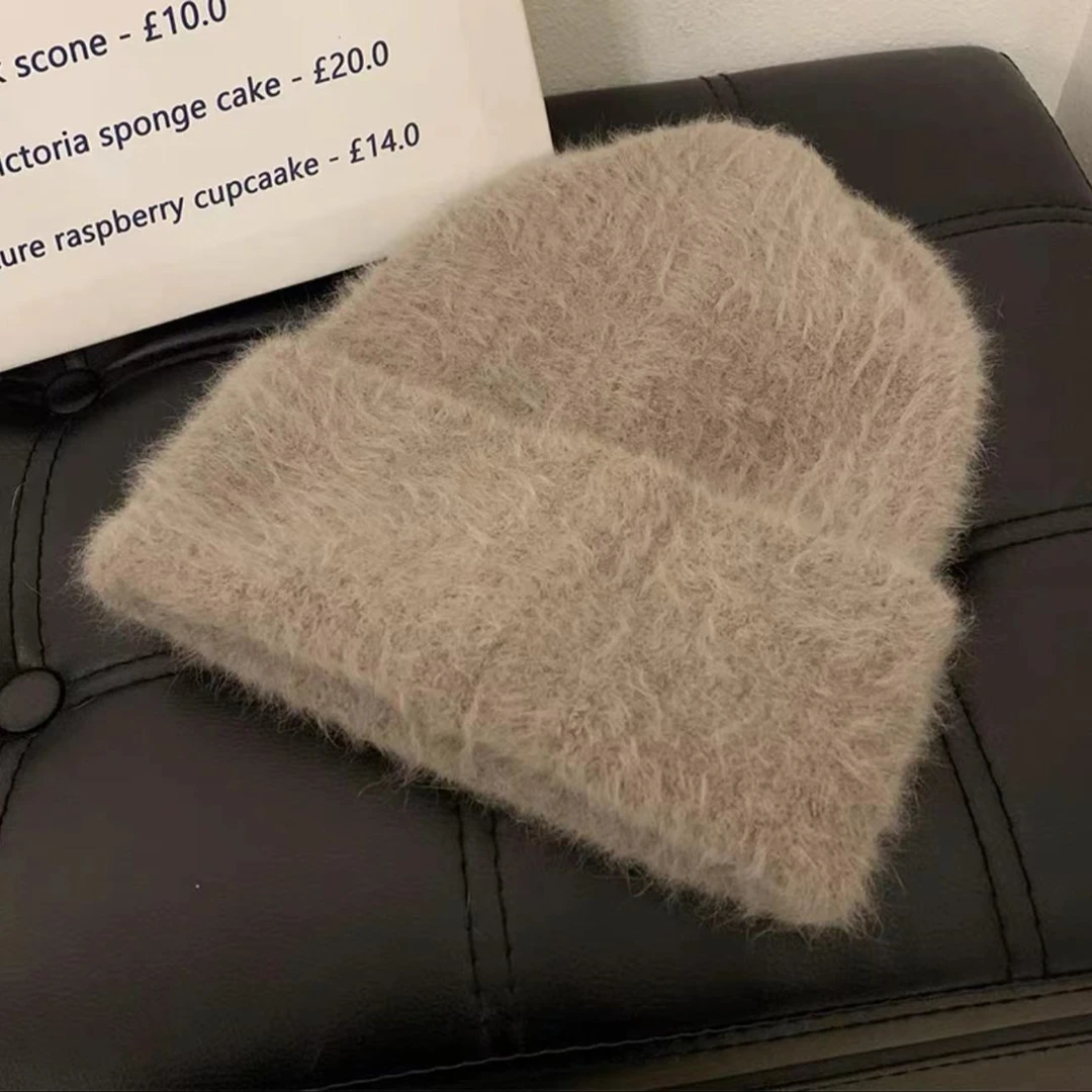 【秋冬上新】小禾同款显脸小秋冬季护耳拉毛绒帽子RB