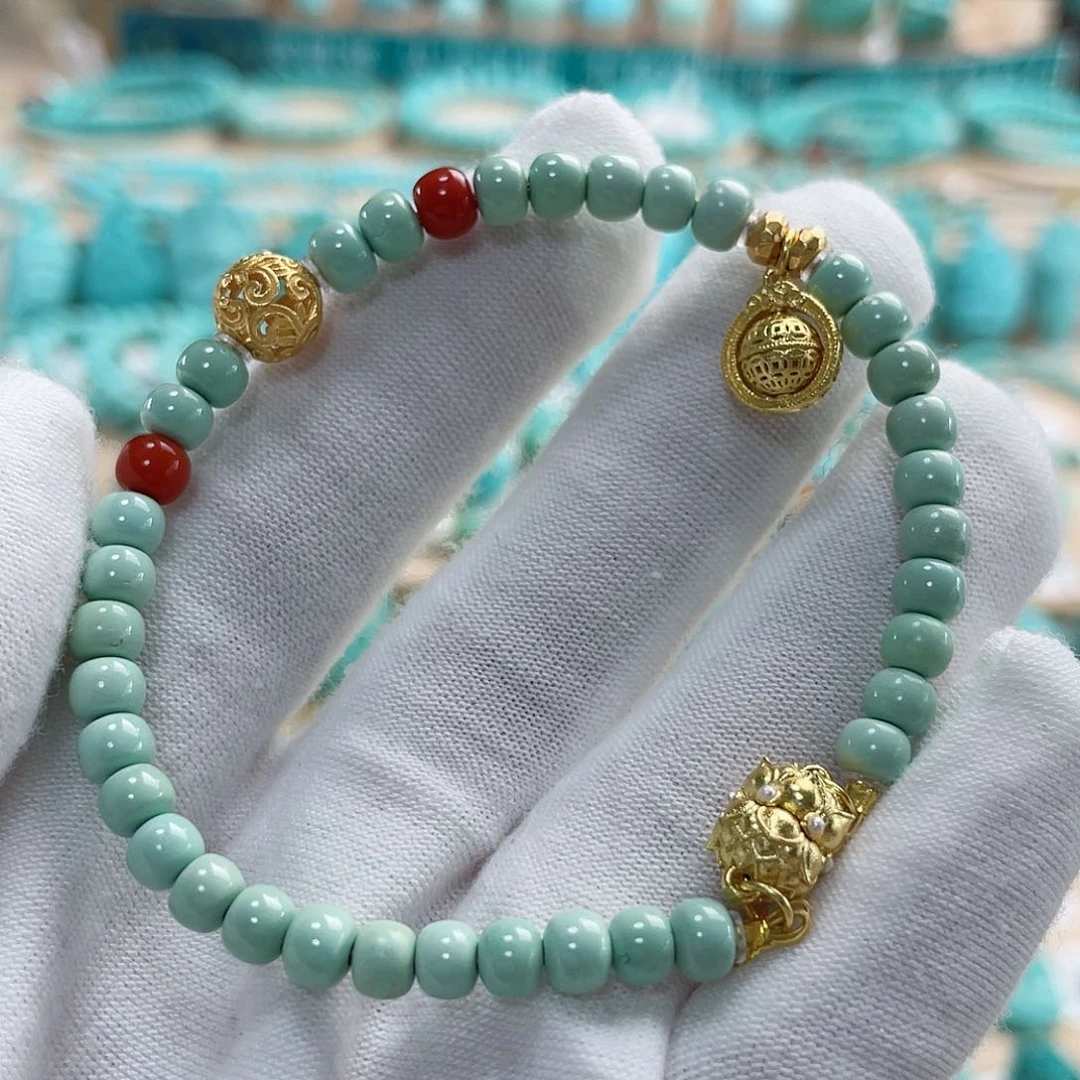 绿松石珠宝奇石未镶嵌