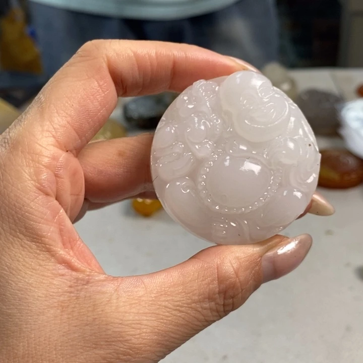 玛瑙/玉髓吊坠(不含链)未镶嵌