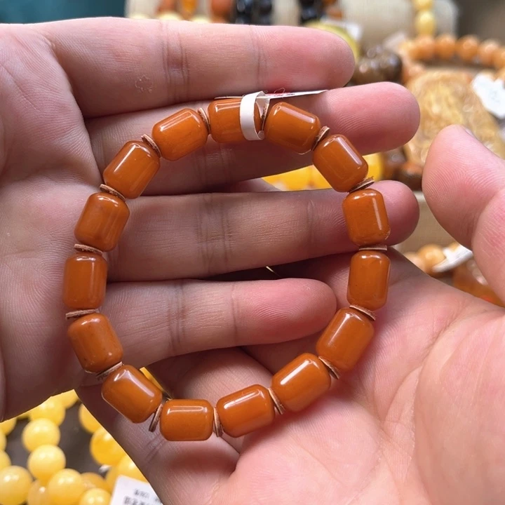 未镶嵌琥珀手链琥珀