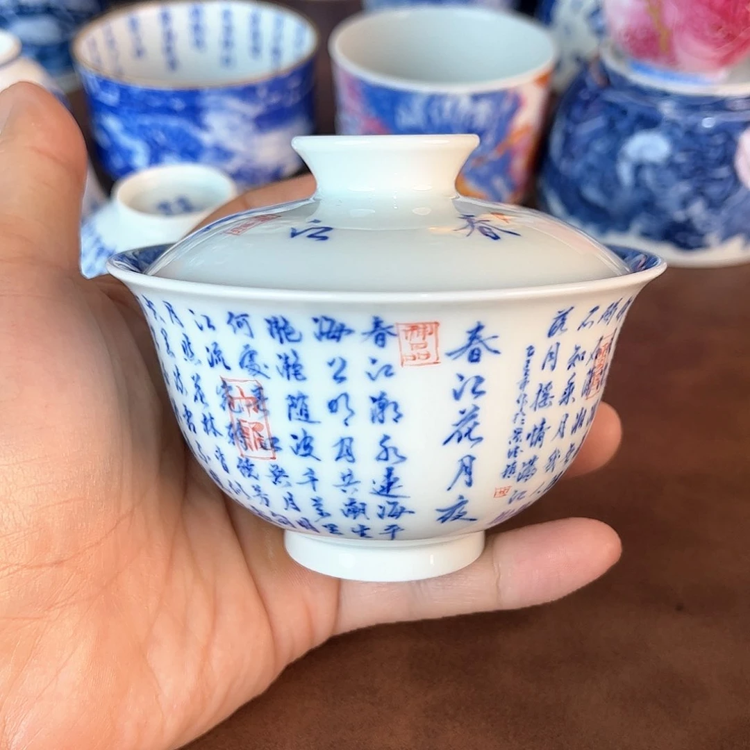 杯小****s景德镇全手工手绘陶瓷