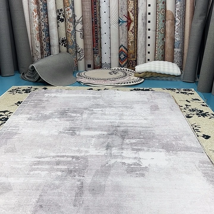 混纺200×300误差±1-3cm精编细砂仿羊绒棉布底微瑕