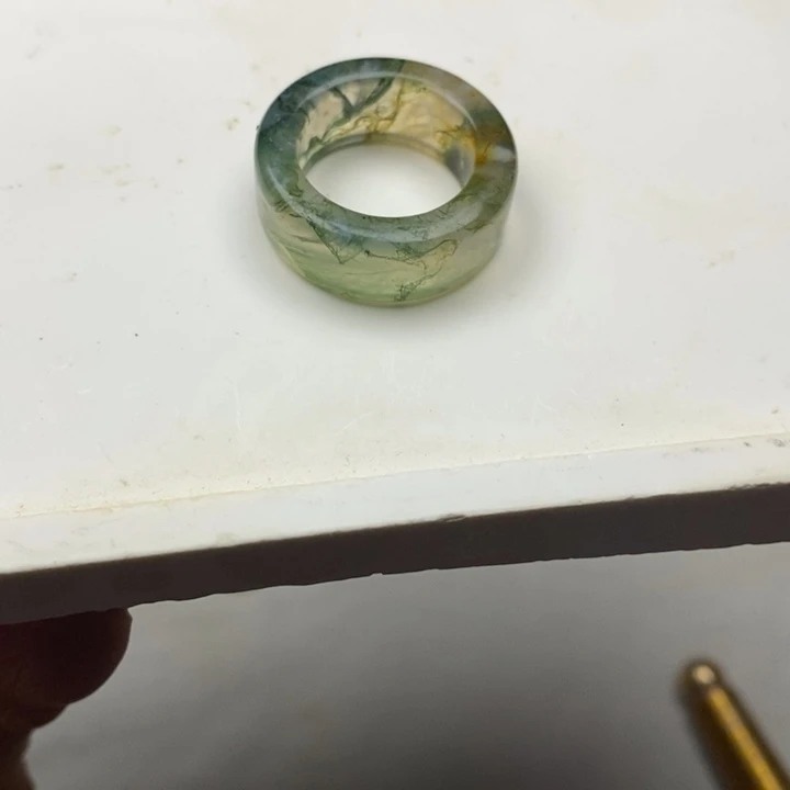 玛瑙/玉髓合金戒指不退不换