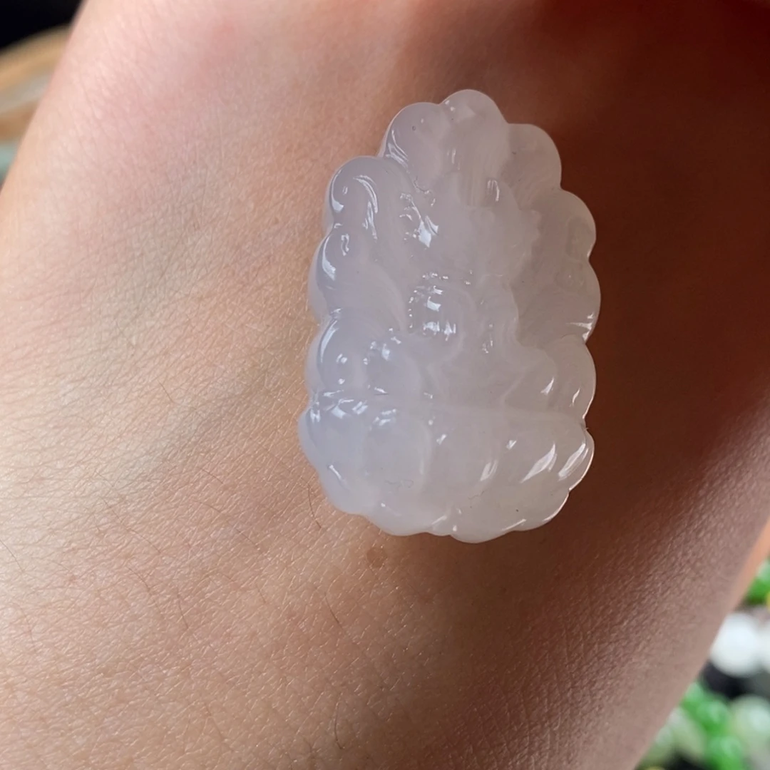 和田玉未镶嵌吊坠(不含链)用****0冰胶狐仙