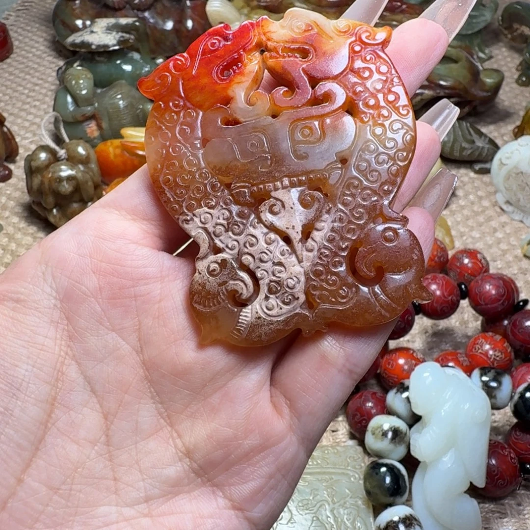 白玉菩提吊坠挂件