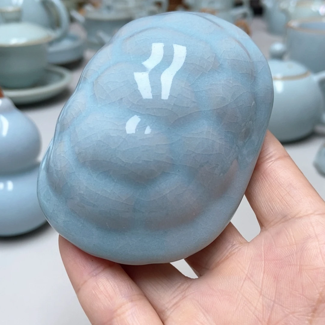 富甲天下茶宠无礼盒送茶巾