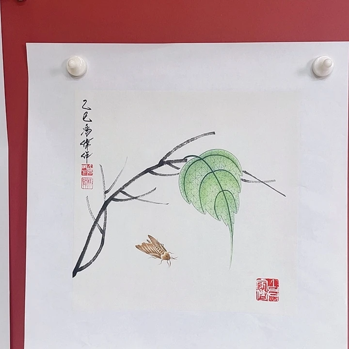 国画冯老师手绘作品