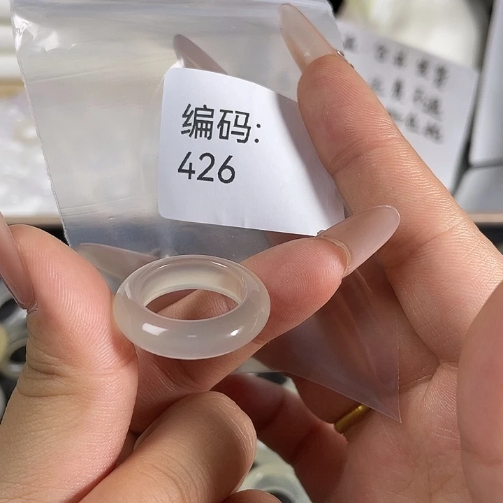 玛瑙/玉髓未镶嵌戒指426港19
