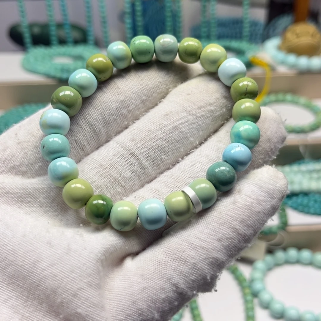 绿松石未镶嵌手链
