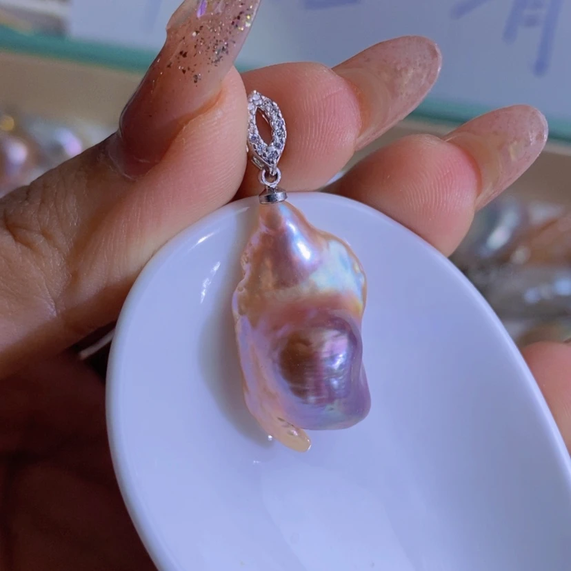 【闪购商品】淡水珍珠天然淡水珍珠合金