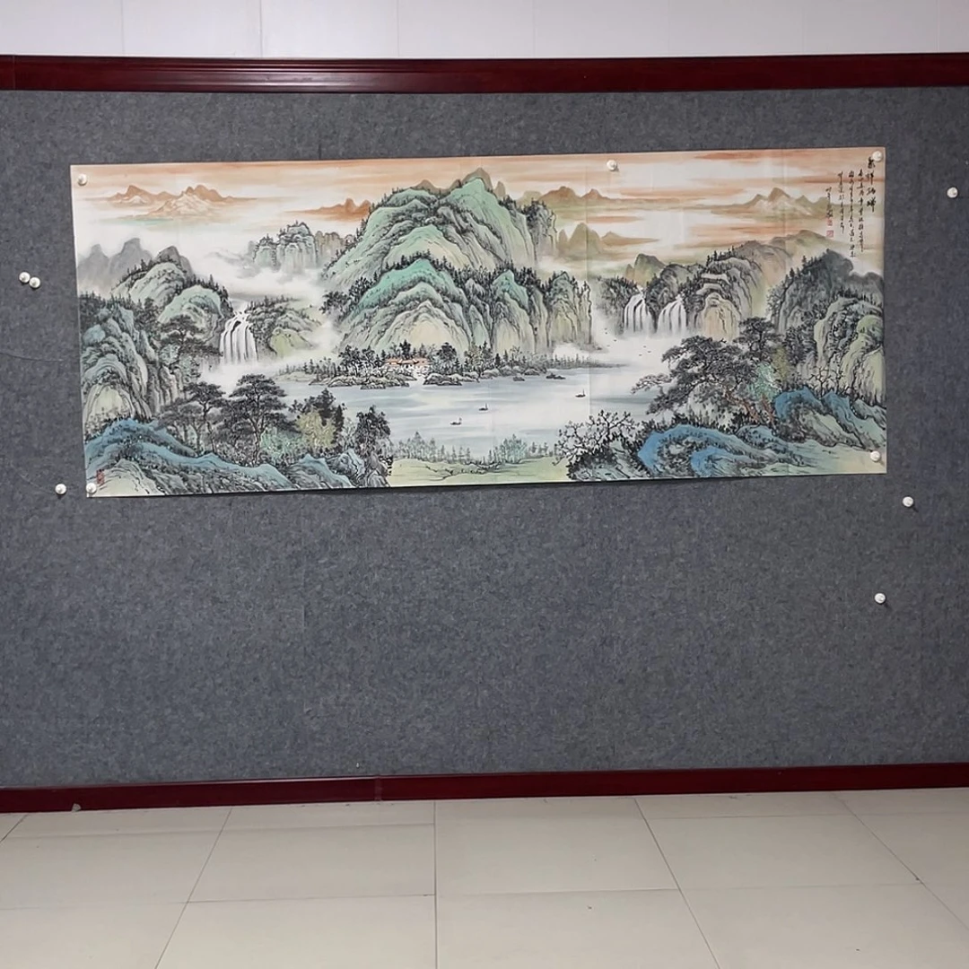 兜***糖国画小八尺画芯 捡漏