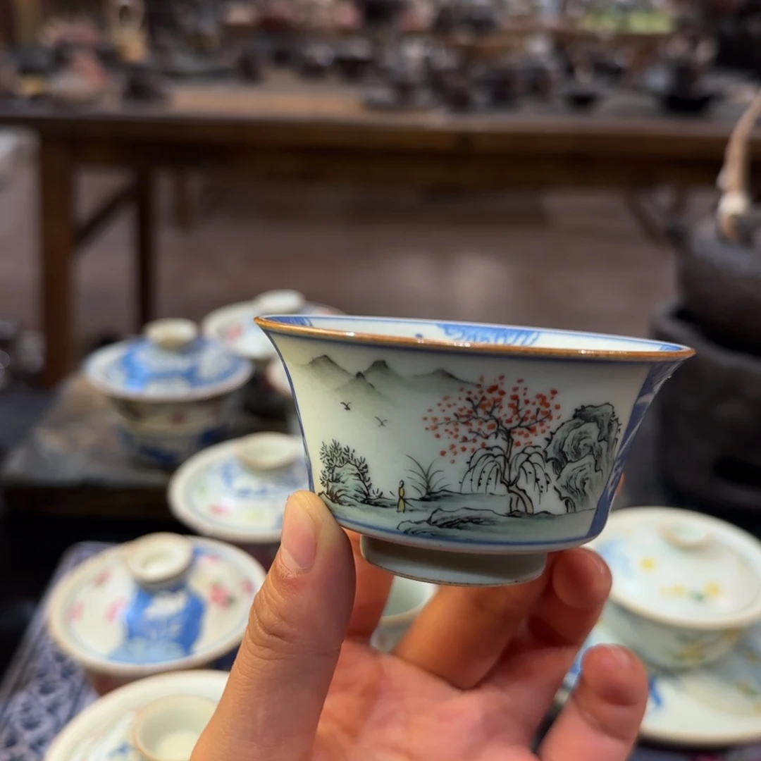 瓷片景德镇手作器皿同款发货