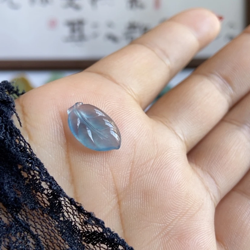 【闪购商品】未镶嵌定制翡翠悠**得树叶