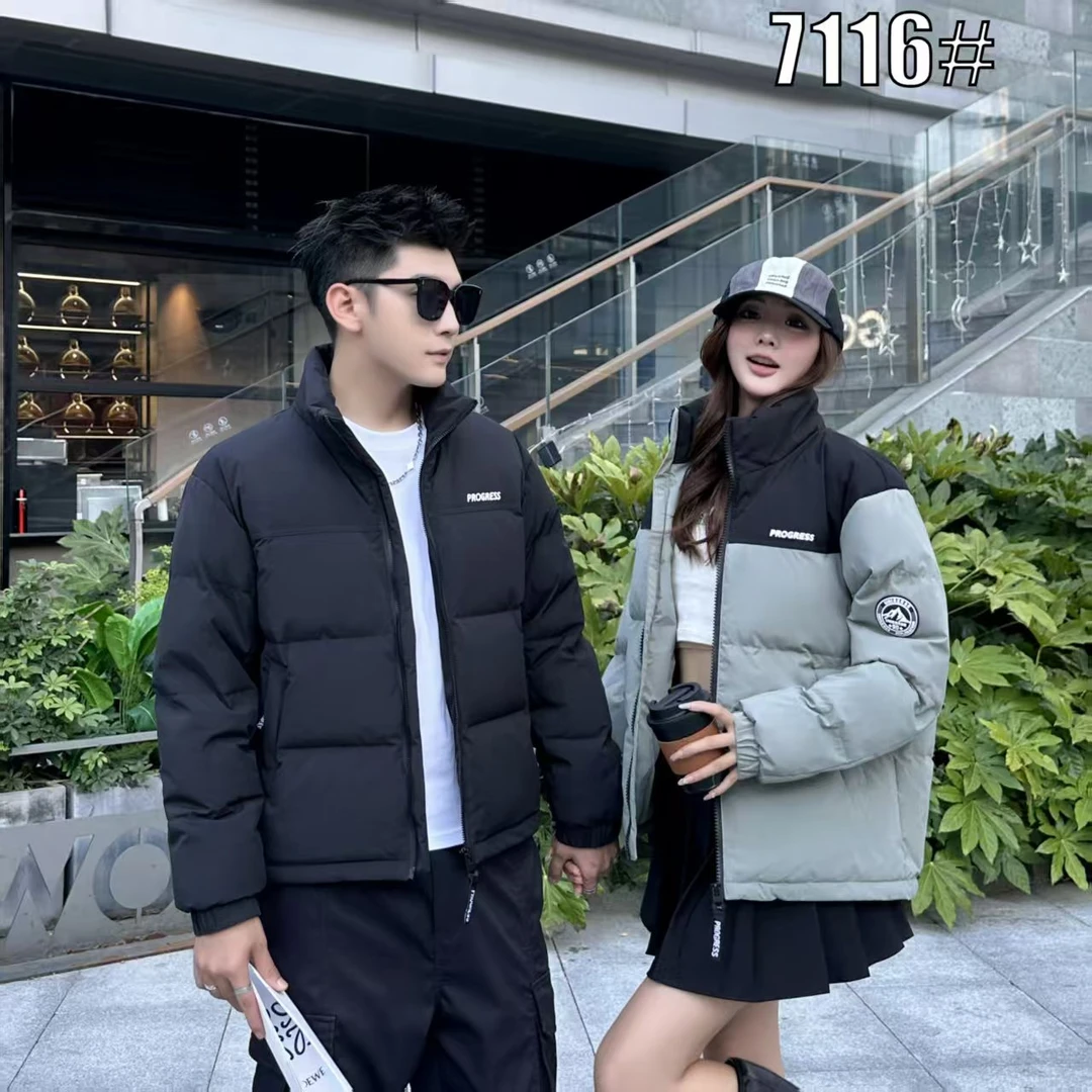 男士冬季保暖时尚休闲羽服7116