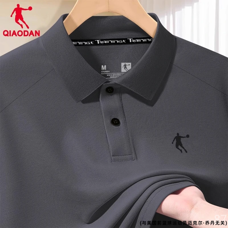 乔丹官方正品运动POLO衫男士短袖T恤2025夏季新款薄款宽松半袖男t