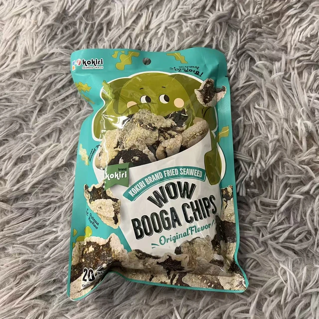 泰国进口可力WOW BOOGA原味天妇罗烤海苔脆片
