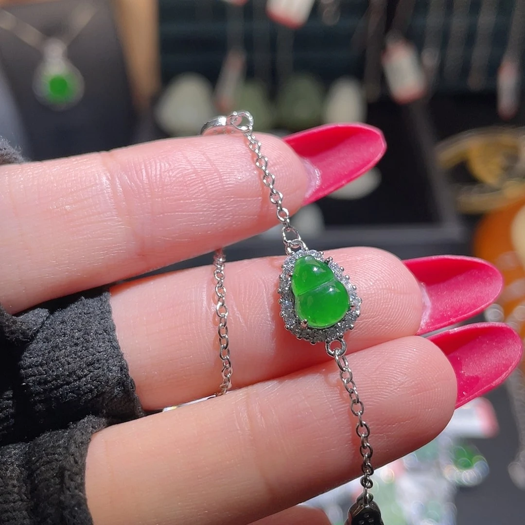 未镶嵌手链翡翠手链