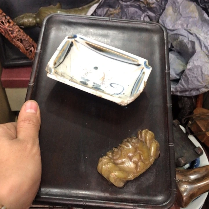 陶瓷孤品单件车里拍