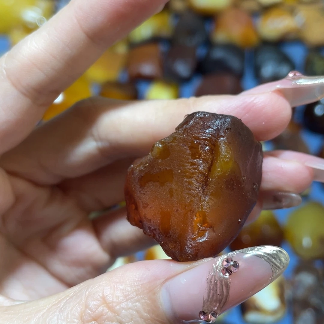 定制琥珀未镶嵌原石波罗的海琥珀蜜蜡