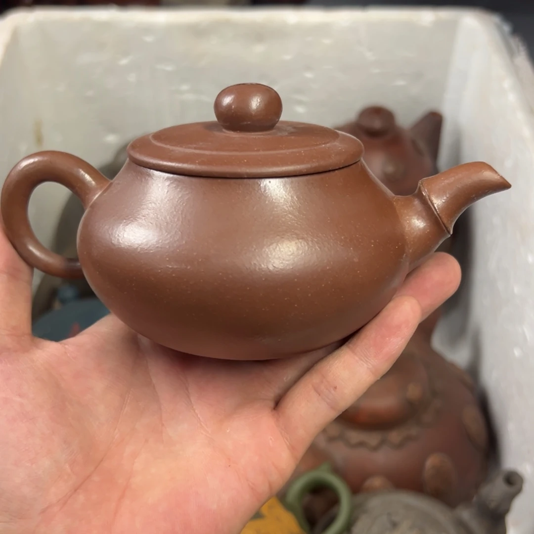 茶壶紫砂宜兴原矿紫砂壶320毫升容量