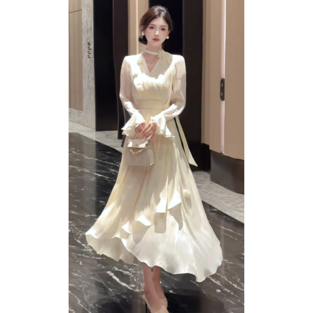 【婉婉定制】【归国白月光】新中式显瘦时尚连衣裙预CDW4LYQ817C