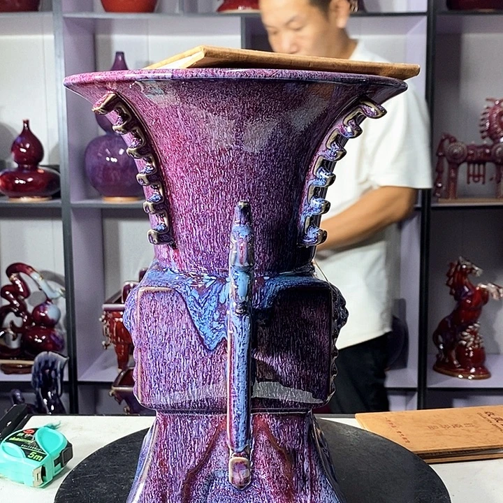 瓷片中国神垕精品钧瓷