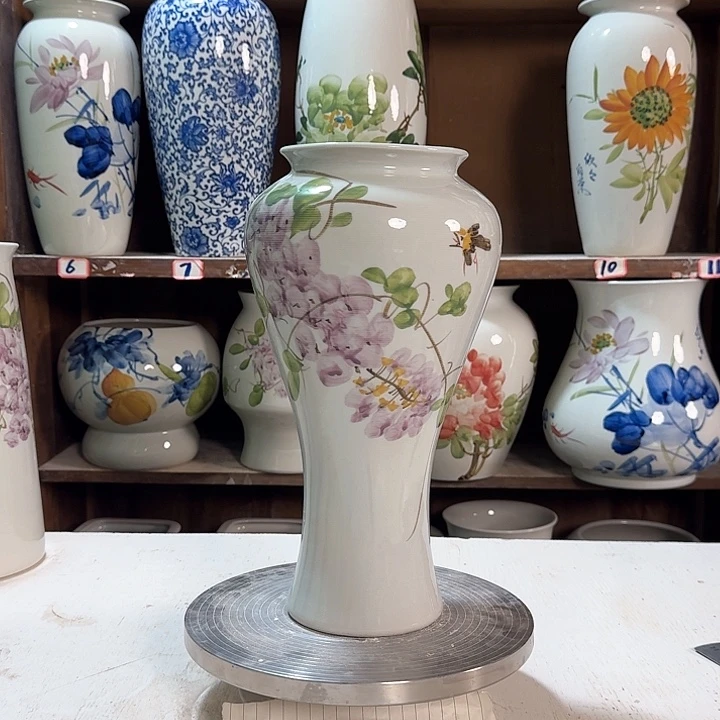 瓶梅瓶紫藤 新款陶瓷