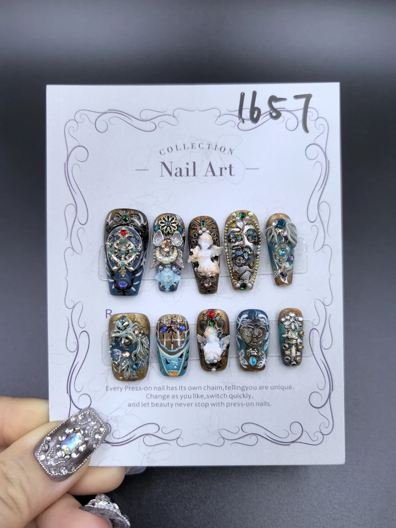 安夏 圣歌 长梯 纯手工穿戴甲重工雕刻设计