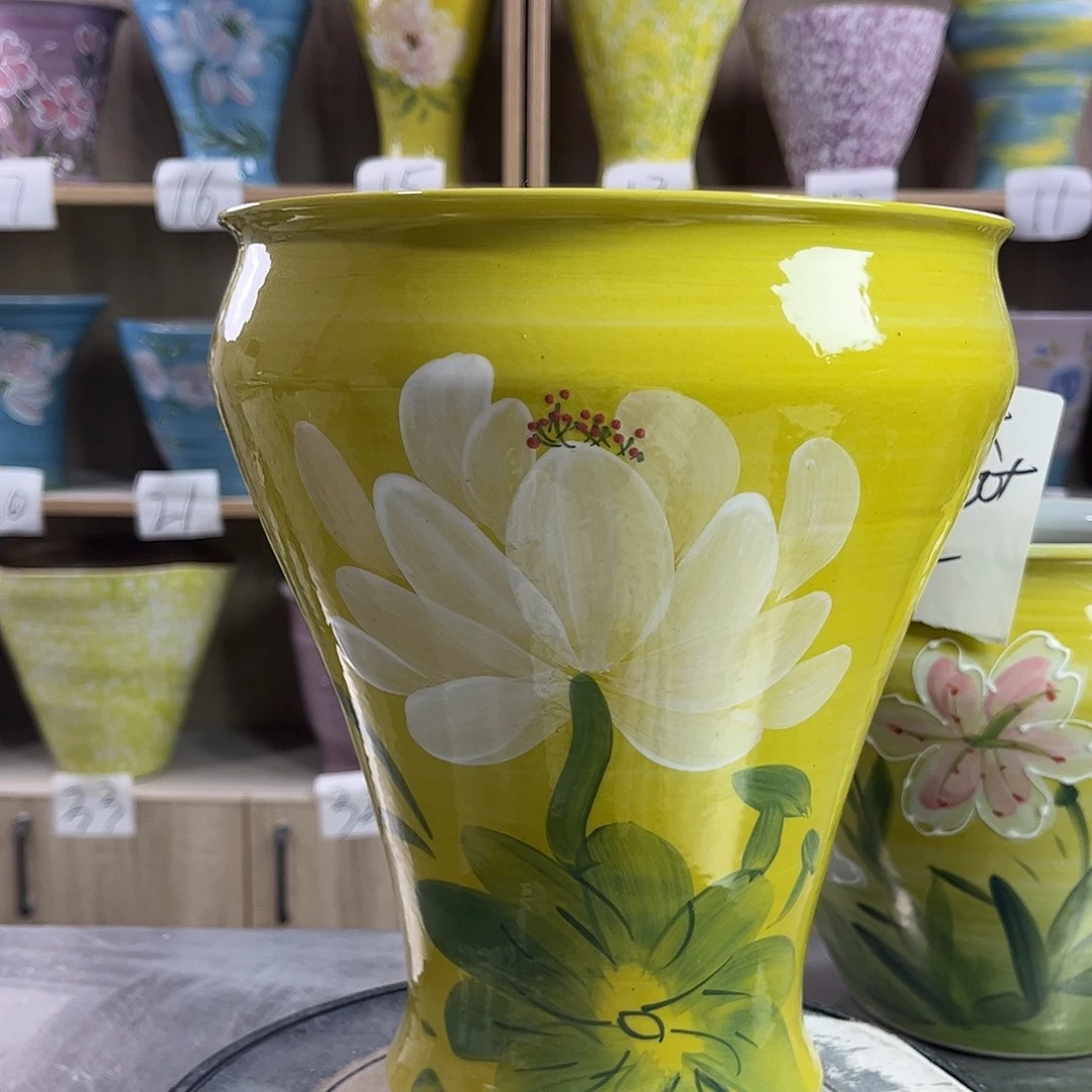 景德镇陶瓷花盆花盆