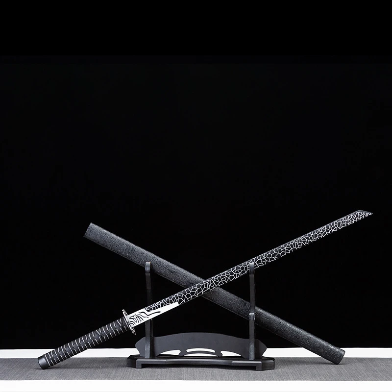 【魔刀千刃】龙泉刀剑高锰钢手工一体锻打唐横刀合金淬火真刀未开刃