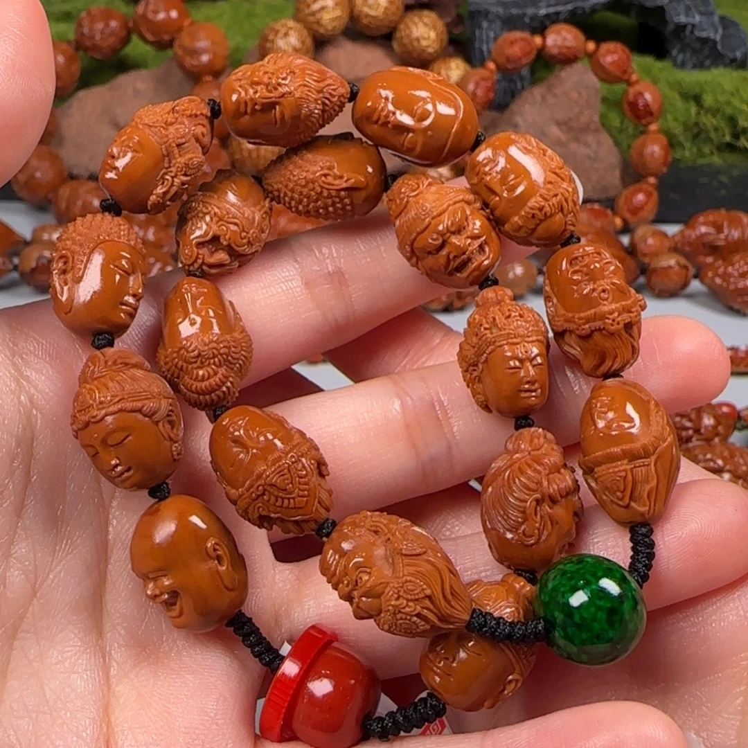 橄榄核手串/手链12小籽12万佛朝宗