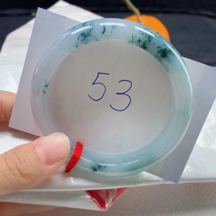 翡翠手镯未镶嵌57正