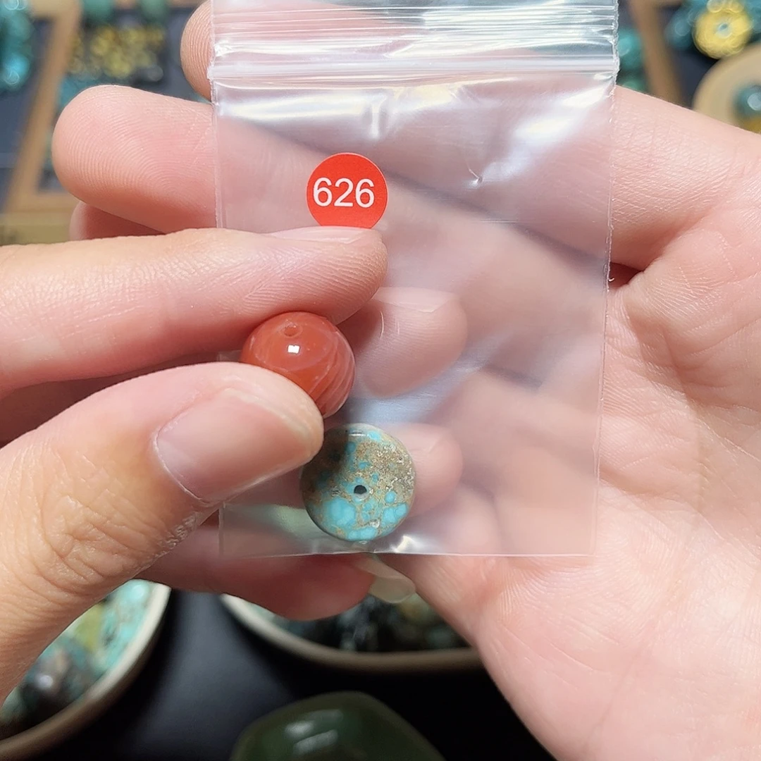G***Z未镶嵌圆珠桶珠老型手串！！玛瑙/玉髓