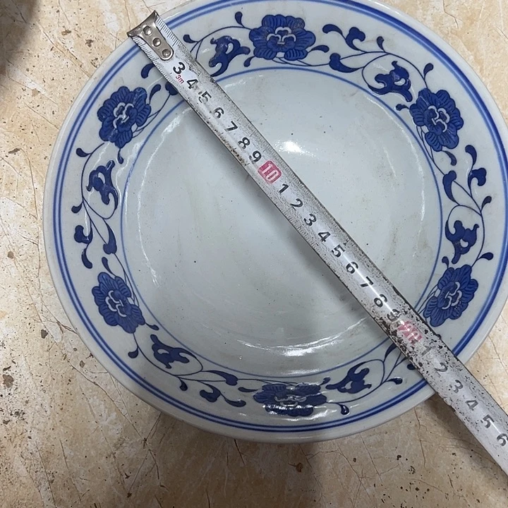 陶摆件23厘米芙蓉花碗