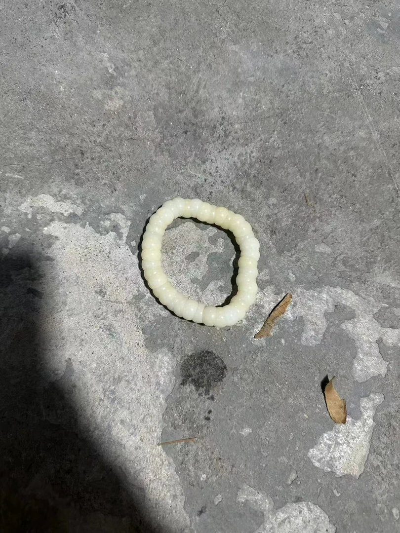 精品摆件白手串摆件